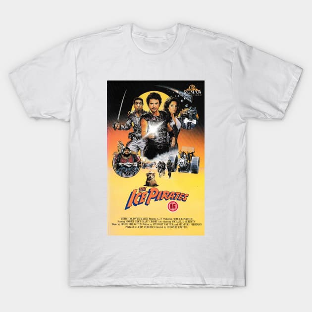 Ice Pirates VHS Cover T-Shirt by VHS Retro T-Shirts